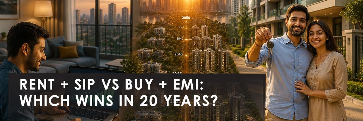 Rent + SIP vs Buy + EMI: Which Wins in 20 Years?