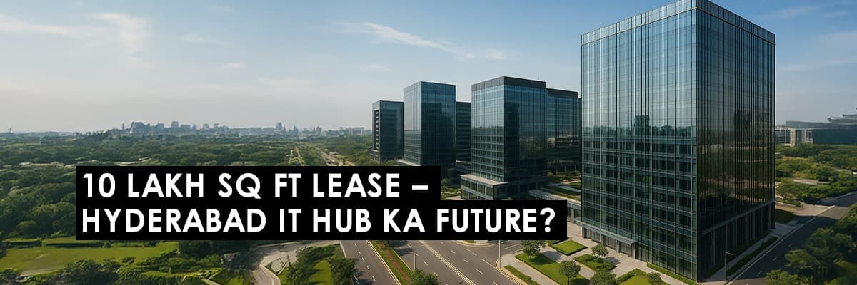 TCS Leases 1 Million Sq Ft Office Space in Hyderabad's Financial District - Featured blog image