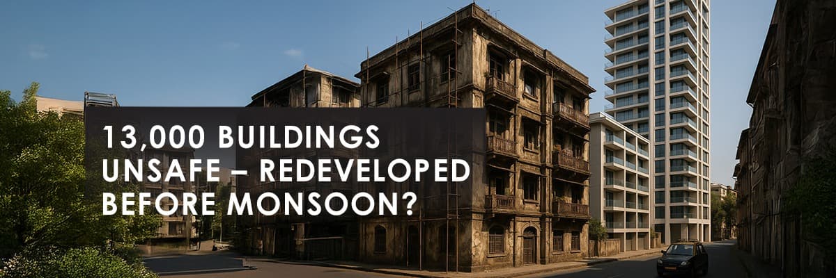 MHADA Urges Redevelopment of Dilapidated Buildings in Mumbai Before Monsoon - Featured blog image
