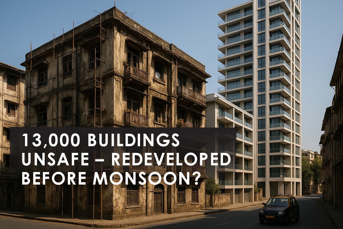 MHADA Urges Redevelopment of Dilapidated Buildings in Mumbai Before Monsoon - Featured blog image
