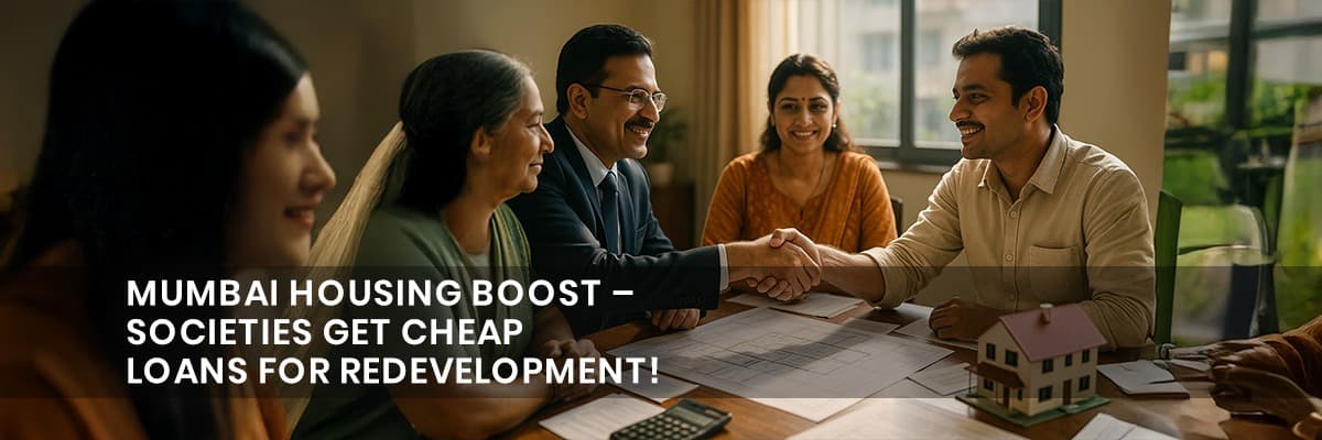 Housing Societies to Get Concessional Loans for Self-Redevelopment: A Game Changer for Mumbai? - Featured blog image