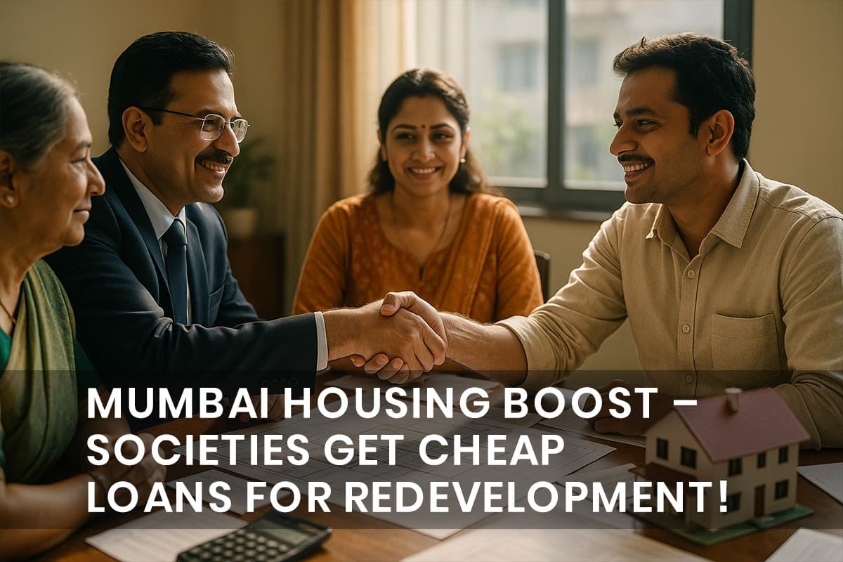 Housing Societies to Get Concessional Loans for Self-Redevelopment: A Game Changer for Mumbai? - Featured blog image