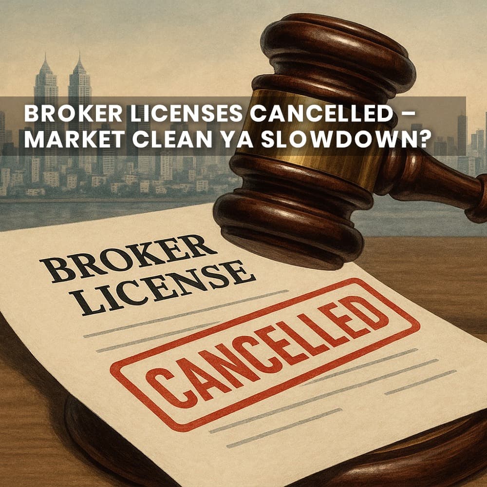MahaRERA De-Registers Nearly 19,000 Property Brokers: Impact and Implications - Feature image