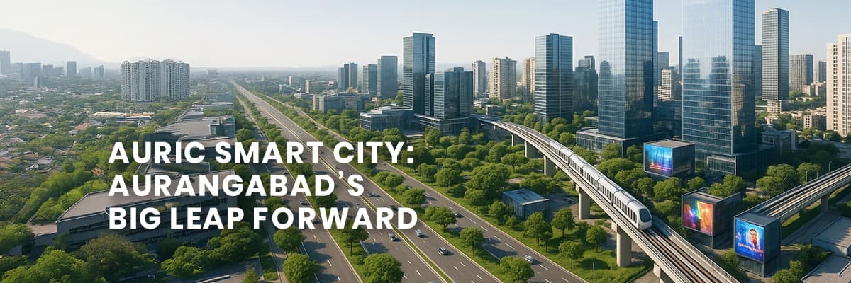AURIC Smart City: Transforming Aurangabad with Massive Investment and Job Creation - Featured blog image