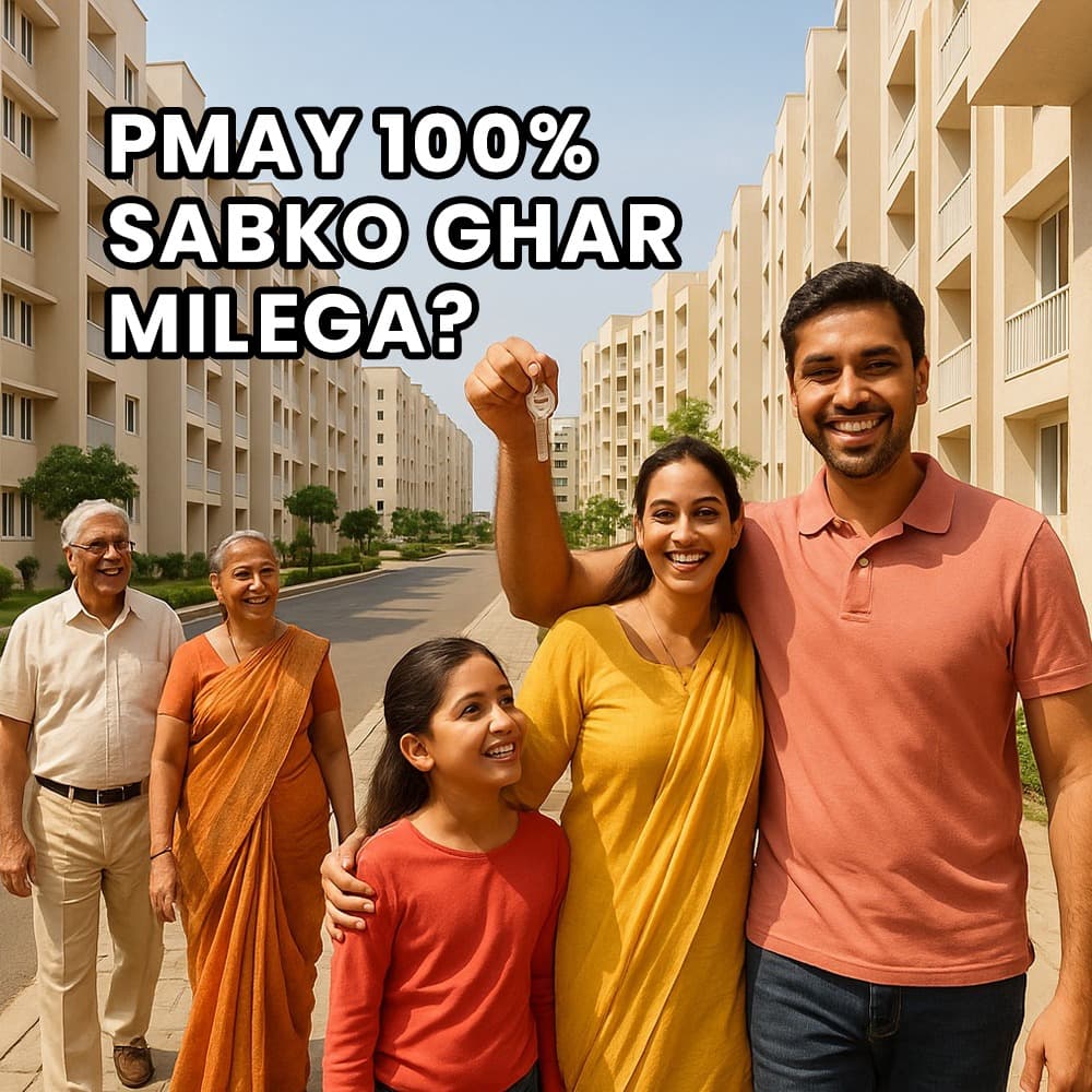 Maharashtra Achieves 100% PMAY Target: A Milestone in Affordable Housing - Feature image