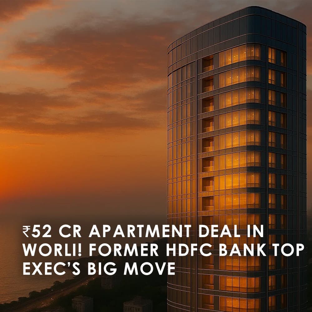 Former HDFC Bank Executive Buys ₹52.49 Crore Luxury Apartment in Mumbai's Worli - Feature image