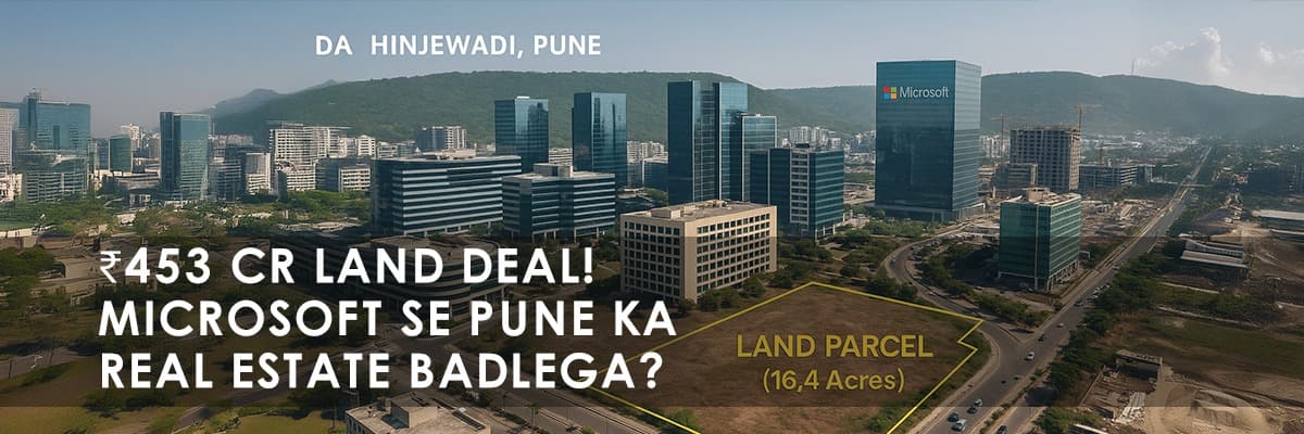 Microsoft Acquires Land in Pune's Hinjewadi: A Boost for Real Estate - Thumbnail image