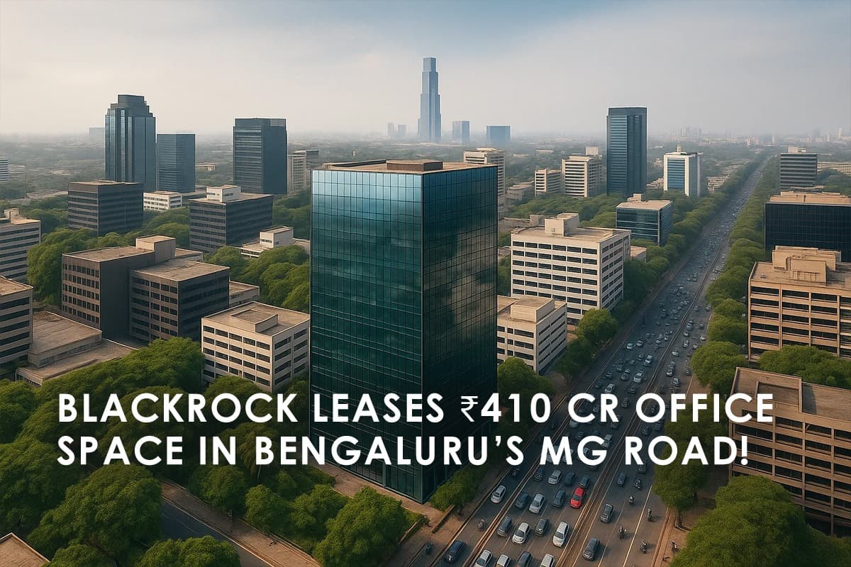BlackRock Leases 1.43 Lakh Sq Ft Office Space in Bengaluru for ₹410 Crore: A Major Investment in India's Corporate Real Estate - Featured blog image