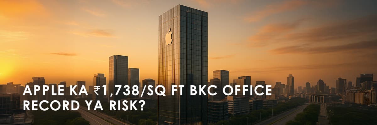 Apple's Record-Breaking Lease in Mumbai: A Sign of India's Growing Importance - Featured blog image