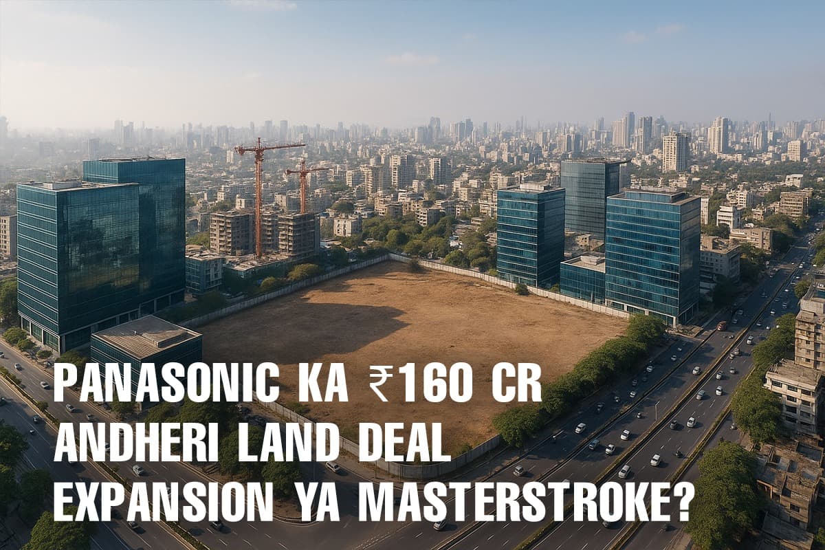 Panasonic Life Solutions India Expands Operations with ₹160 Crore Andheri Land Acquisition - Featured blog image