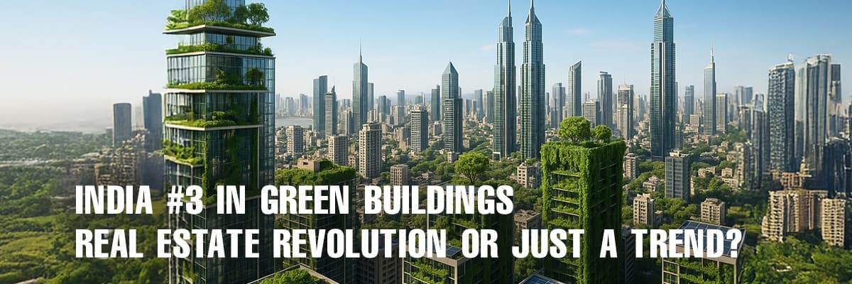 India Ranks 3rd Globally in LEED Green Buildings: A Sustainable Real Estate Revolution - Featured blog image