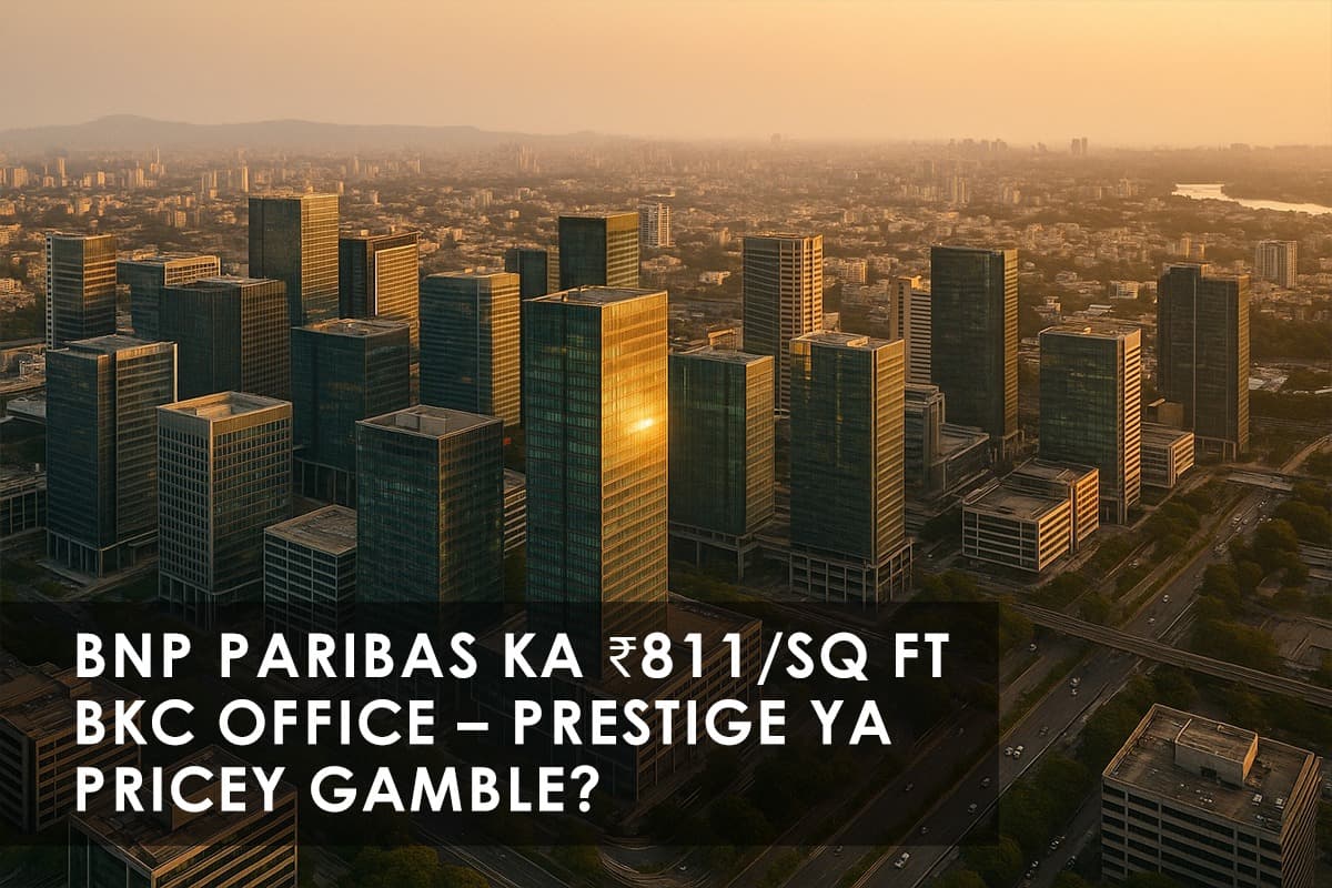 BNP Paribas Secures Landmark Office Lease in Mumbai's BKC - Featured blog image