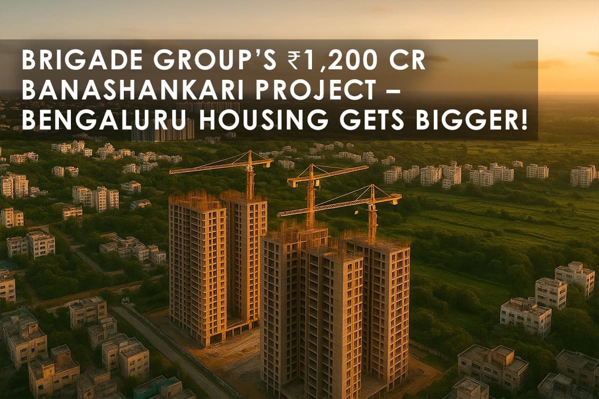 Brigade Group's New Housing Project in South Bengaluru: A ₹1,200 Crore Dream Home Opportunity - Featured blog image