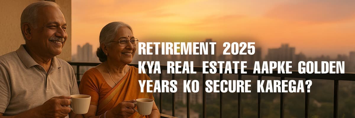 Real Estate for Retirement Planning: A Relatable Guide for Indian Investors - Featured blog image