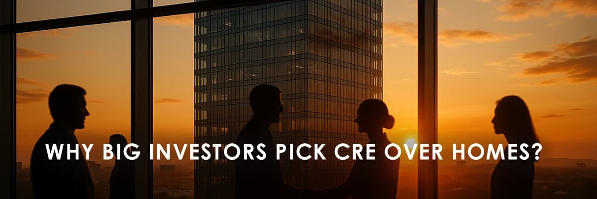 Why Institutional Investors Prefer Commercial Real Estate (CRE) - Featured blog image