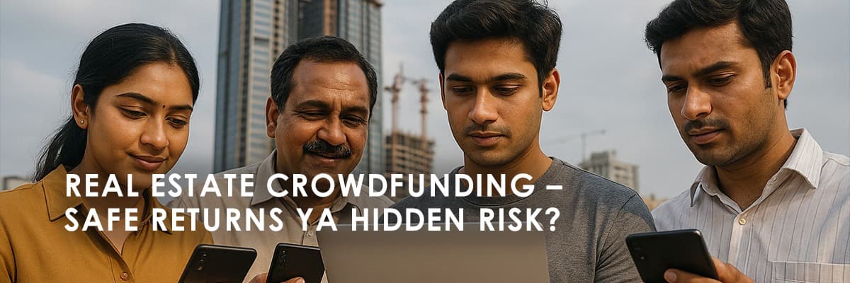 Navigating the Risks and Rewards of Real Estate Crowdfunding in India - Featured blog image