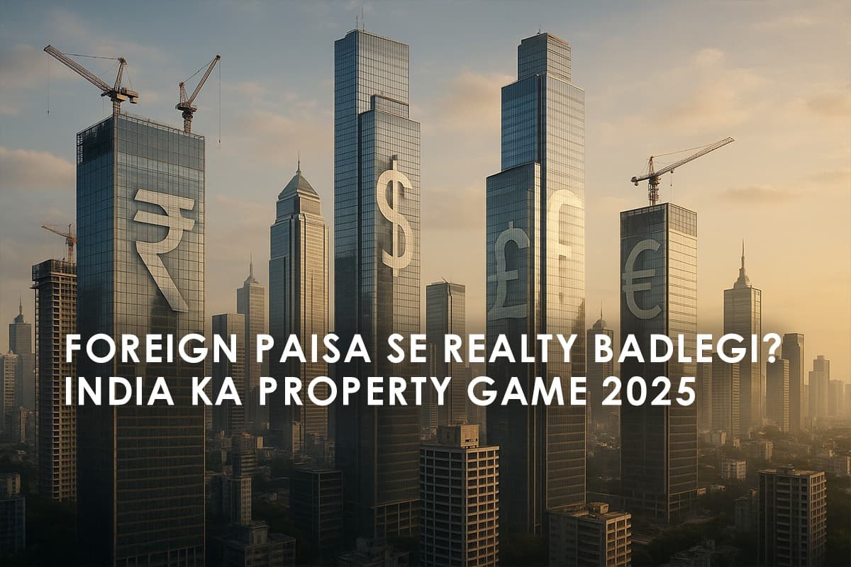 Foreign Investors Reshaping Indian Real Estate in 2025 - Featured blog image