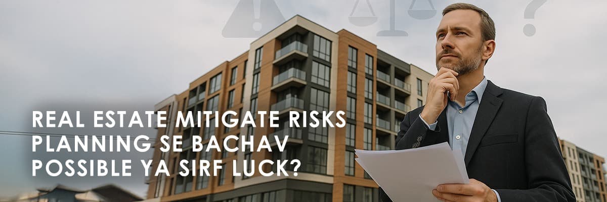 How to Mitigate Risks in Real Estate Investing in India - Featured blog image