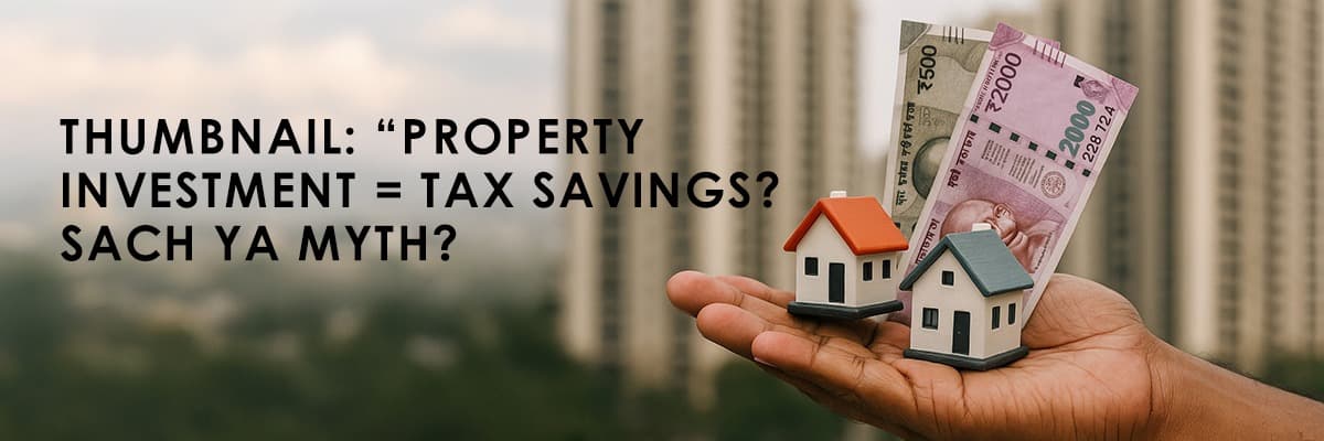 Unlocking Tax Benefits: A Guide to Property Investments in India - Featured blog image