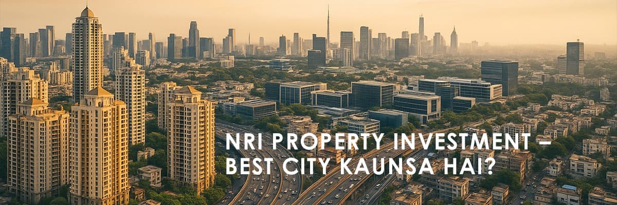 Top Cities for NRI Property Investment in 2025 - Featured blog image