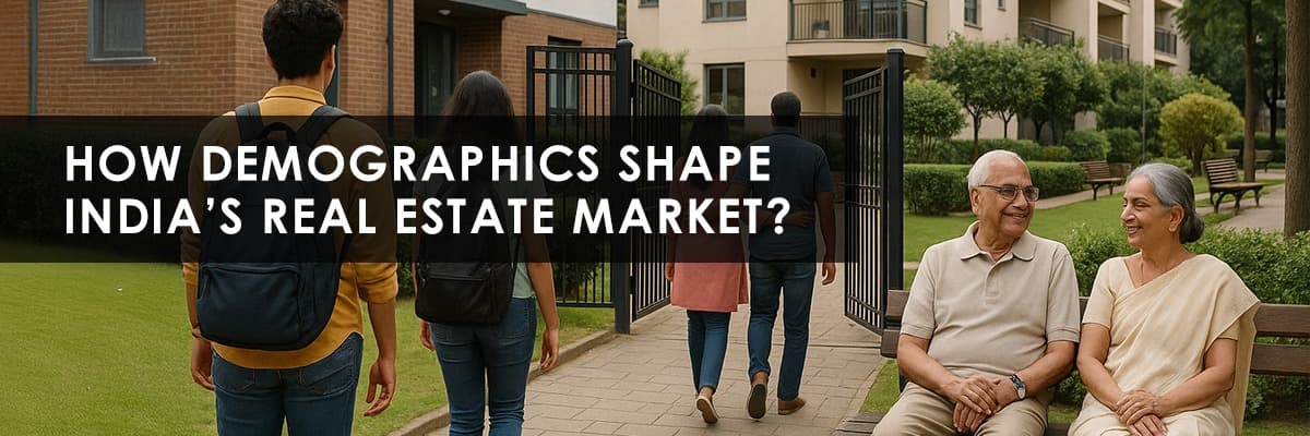 How Demographics Affect Real Estate Investments in India - Featured blog image