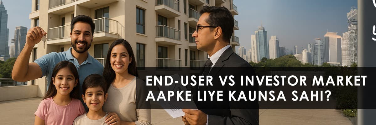 End-User Driven vs. Investor Driven Real Estate Markets in India - Featured blog image