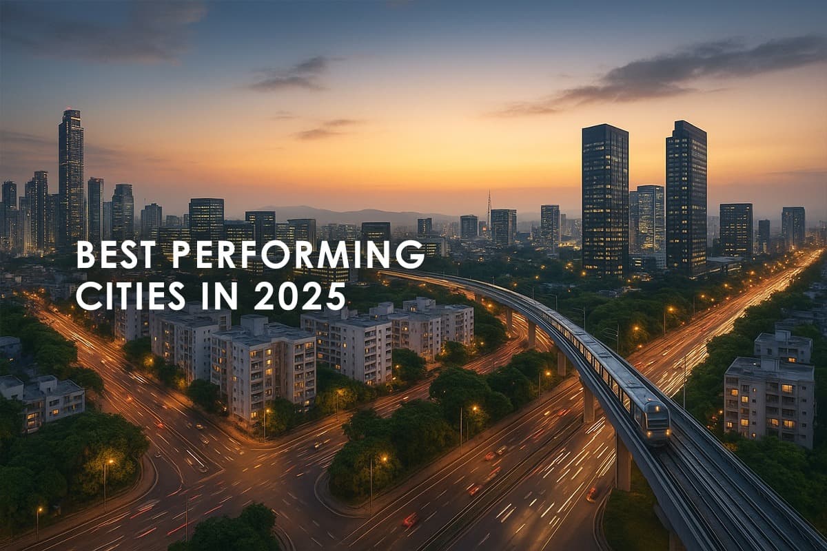 Top Performing Cities for Home Sales in India 2025 - Featured blog image