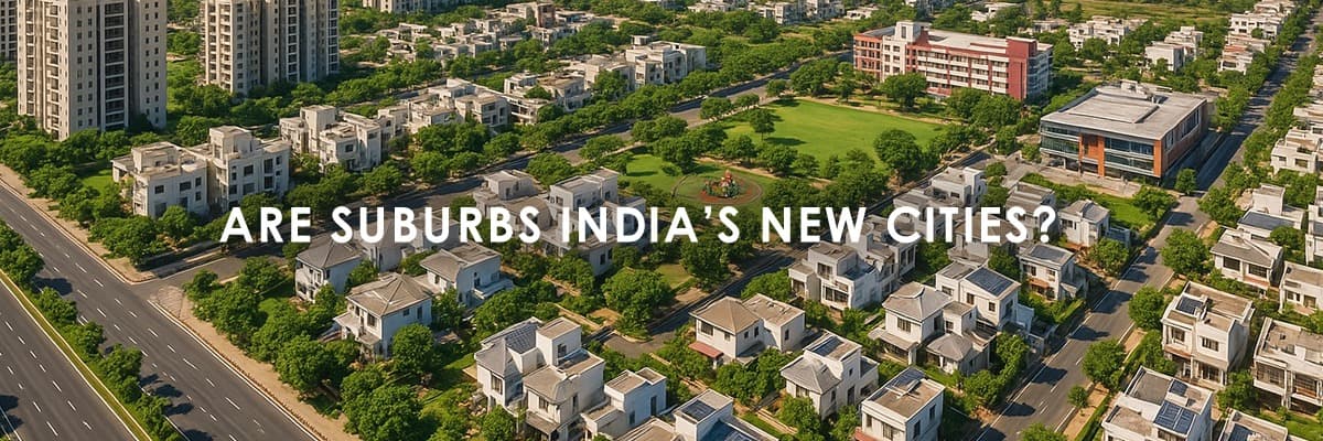 Suburban Housing Boom Explained: The Rise of City Outskirts in India - Featured blog image