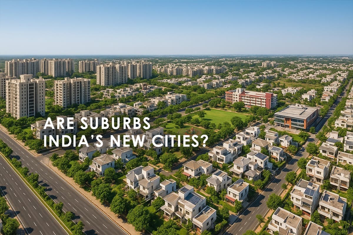 Suburban Housing Boom Explained: The Rise of City Outskirts in India - Featured blog image