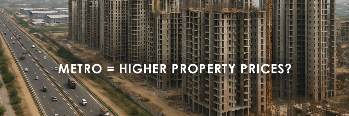 Metro Rail Expansion and Its Impact on Real Estate Growth in India - Featured blog image