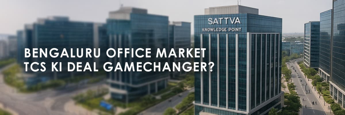 TCS Leases Massive Office Space in Bengaluru: A Landmark Deal - Featured blog image