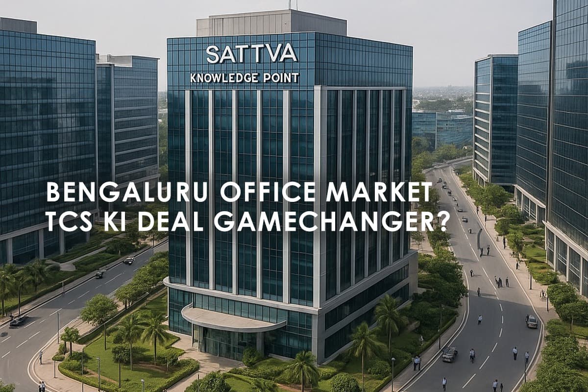 TCS Leases Massive Office Space in Bengaluru: A Landmark Deal - Featured blog image