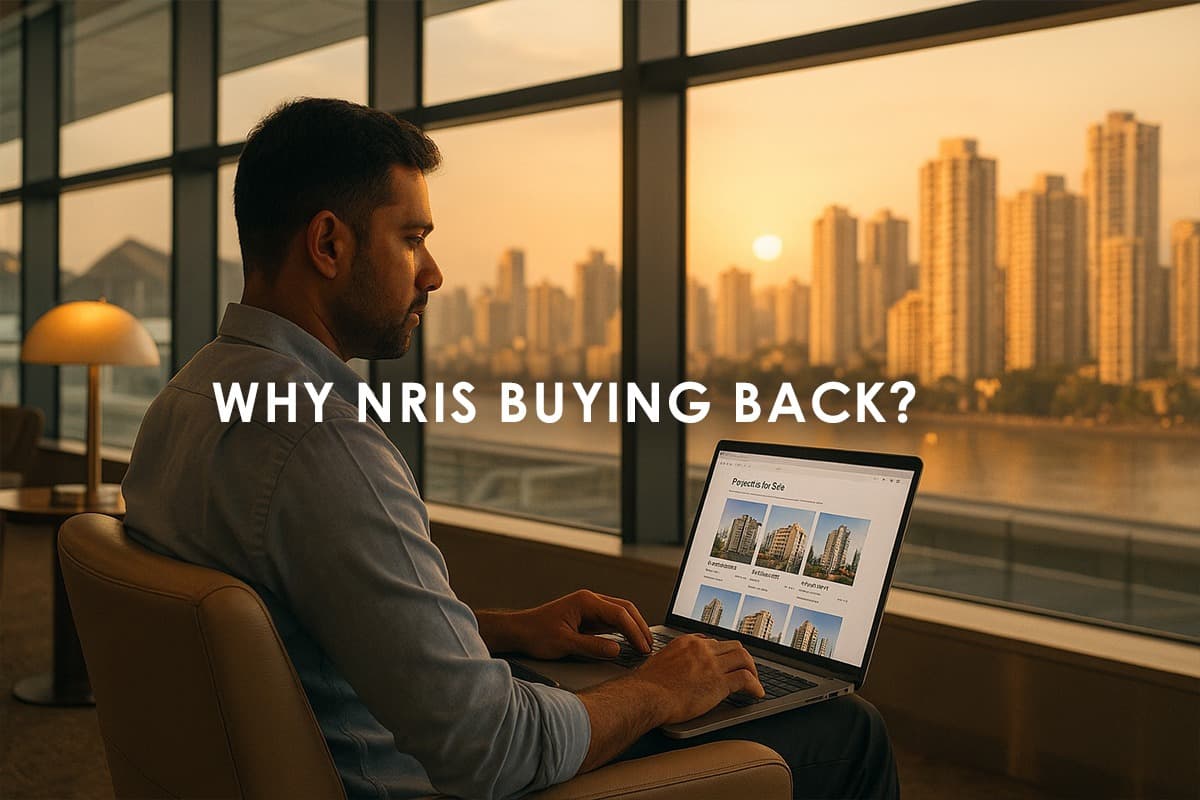 Why NRIs Are Investing More in Indian Real Estate in 2025 - Featured blog image