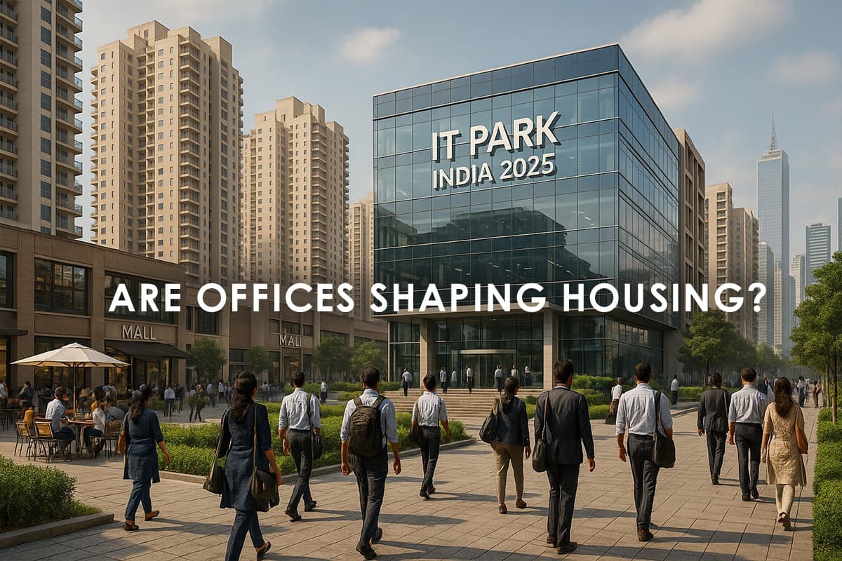 How Job Hubs Shape Real Estate Markets in India - Featured blog image