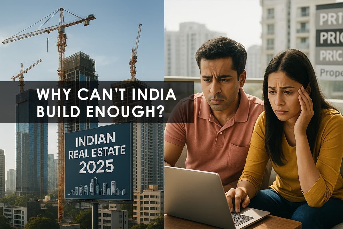 The Demand-Supply Gap in Indian Real Estate: Challenges and Solutions - Featured blog image
