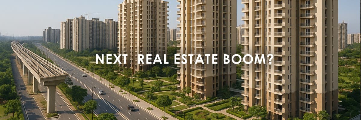 Top Emerging Real Estate Markets in India for 2025 - Featured blog image