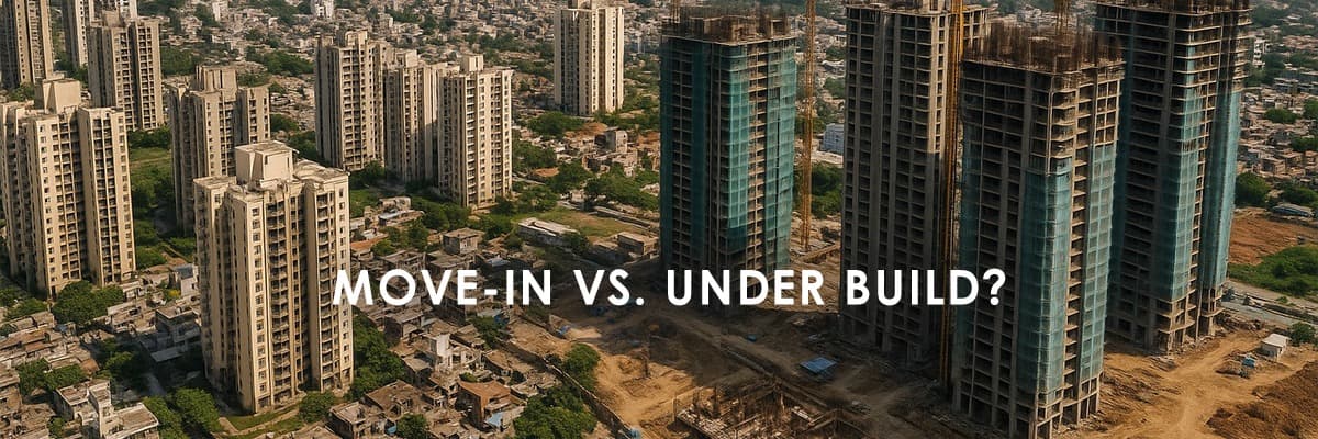 Ready-to-Move vs. Under-Construction: Choosing the Right Property in India - Featured blog image