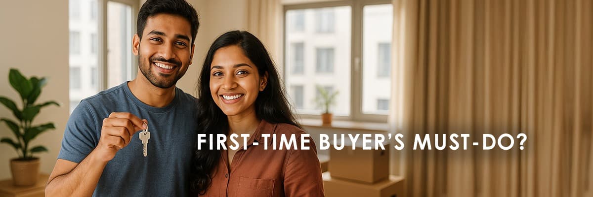 10 First-Time Home Buyer's Checklist for India (2025) - Featured blog image