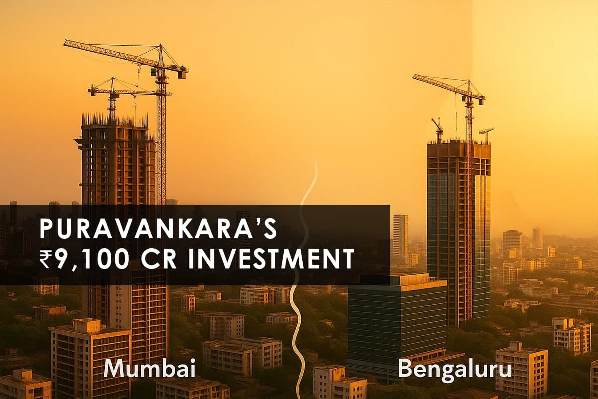 Puravankara Expands with ₹9,100 Crore Real Estate Projects in Mumbai and Bengaluru - Featured blog image