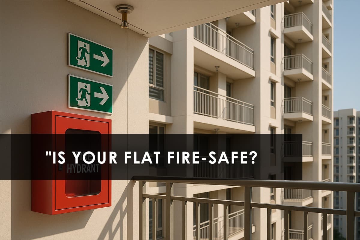 Fire Safety Norms Before Buying a Flat: Hidden Risks Every Homebuyer Must Know - Featured blog image