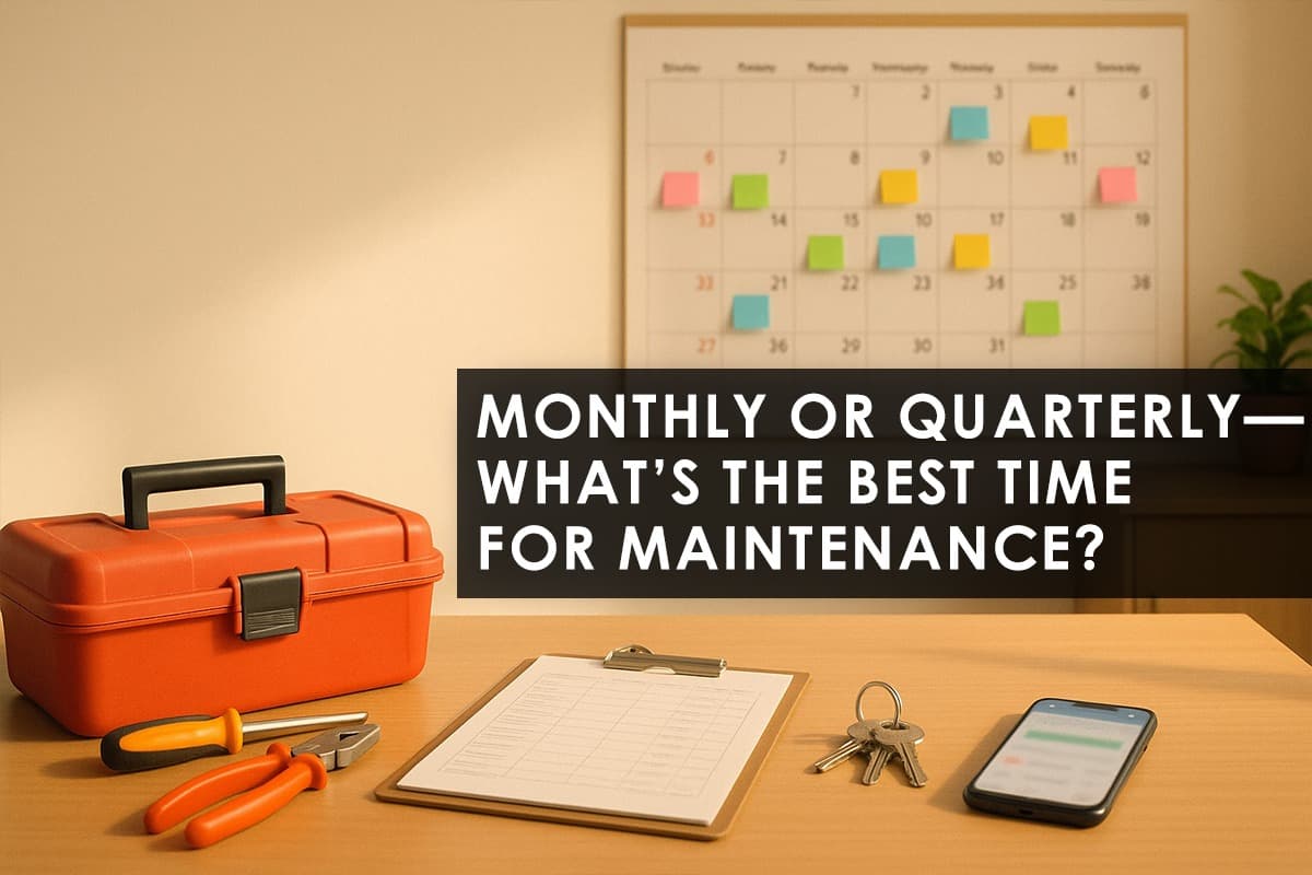 The Ultimate Maintenance Schedule for Rental Properties - Featured blog image