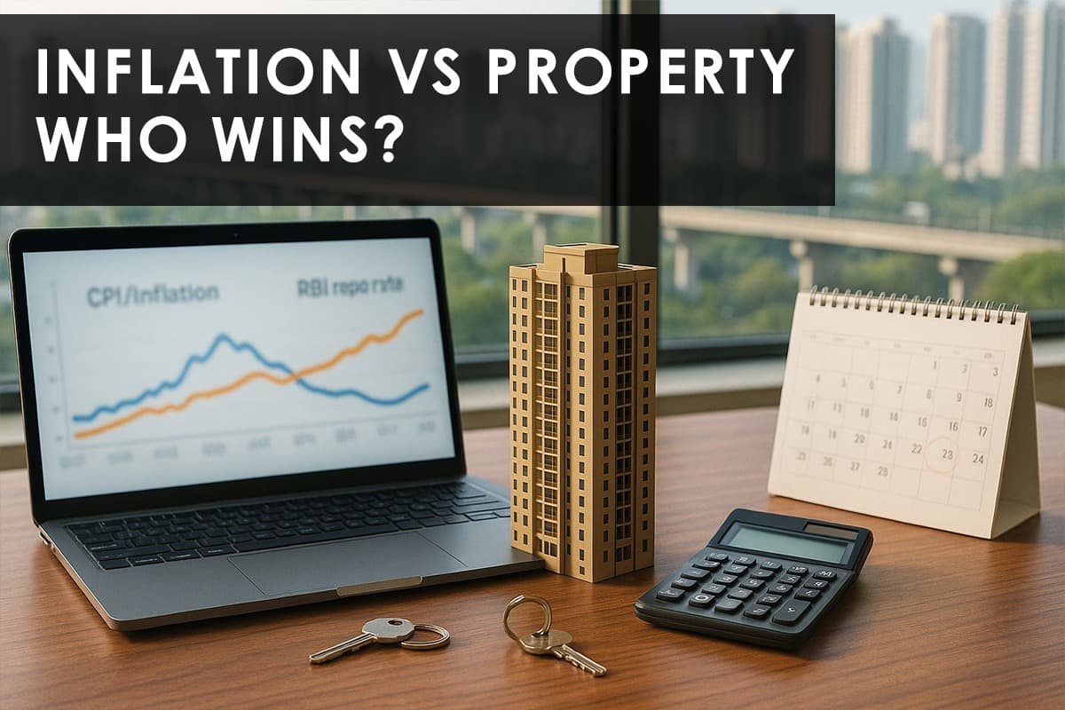 Inflation, Interest Rates, and Real Estate: Navigating the Indian Market - Featured blog image