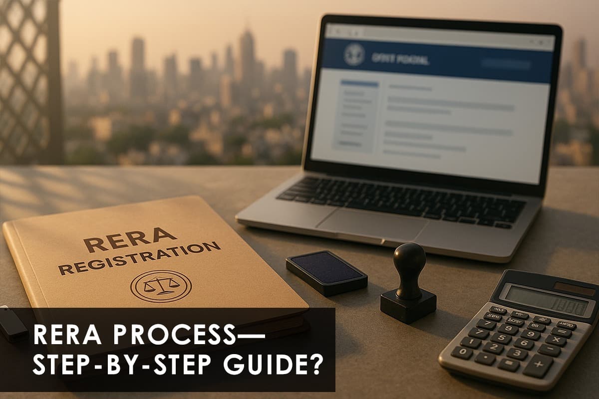Step-by-Step Guide to RERA Registration for Developers - Featured blog image