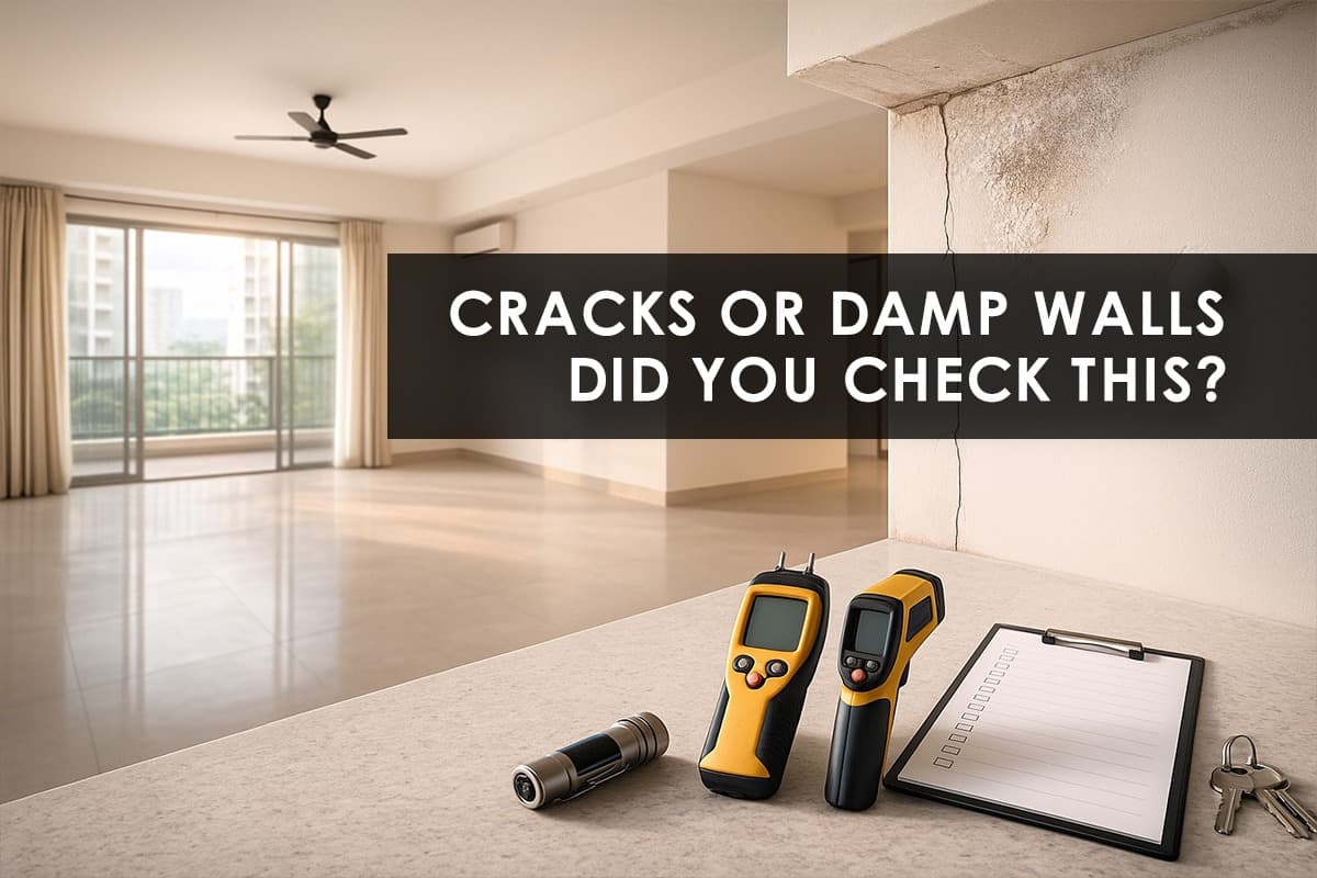 Wall Inspection: Identifying and Addressing Cracks, Dampness & Leakage - Featured blog image