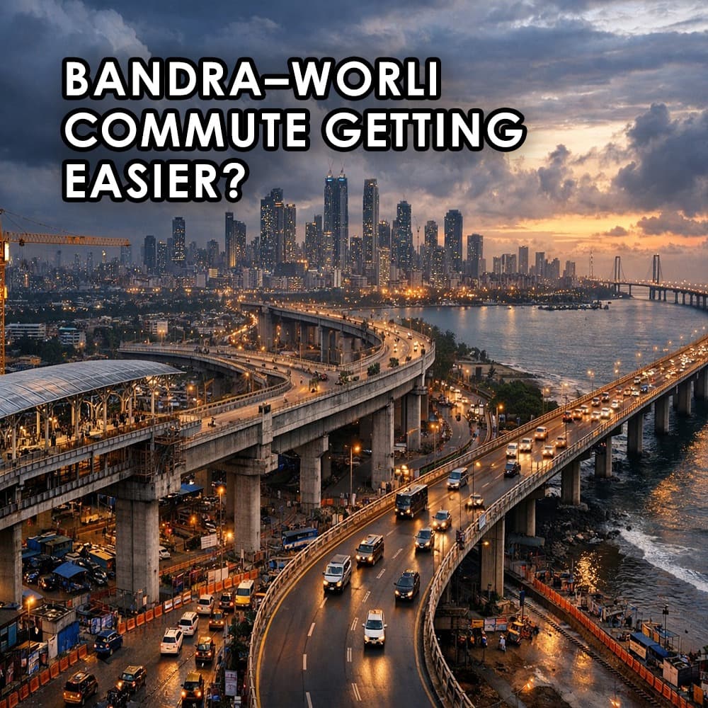 Mumbai Infrastructure Boost: New Deadlines for Bandra Skywalk, Dharavi Flyover, and Worli Connector - Feature image