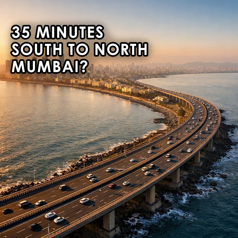 Nariman Point to Virar in 35–40 Minutes: Mumbai’s Coastal Road Extension and its Impact - Feature image