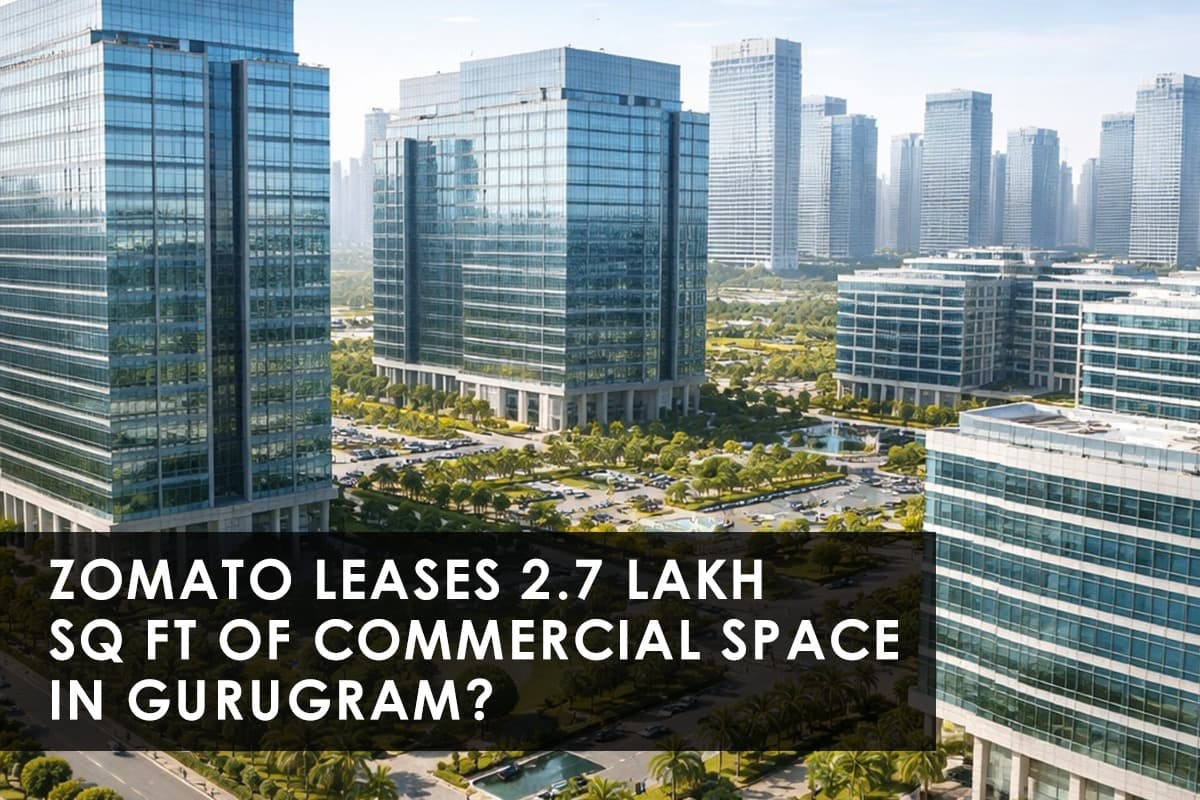 Zomato's Expansive Gurugram Office Lease: A Sign of Confidence in India's Commercial Real Estate - Featured blog image