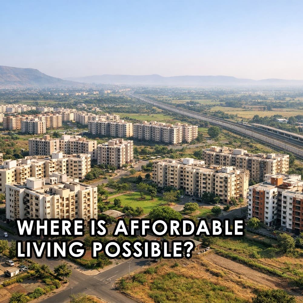 Affordable Housing Near Mumbai & Pune: Best Budget-Friendly Areas to Live - Feature image