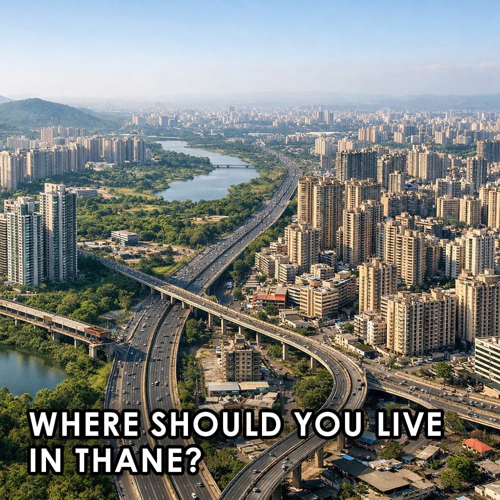 Thane Rent vs Buy: Ghodbunder Road vs Majiwada (2026 Guide) - Feature image