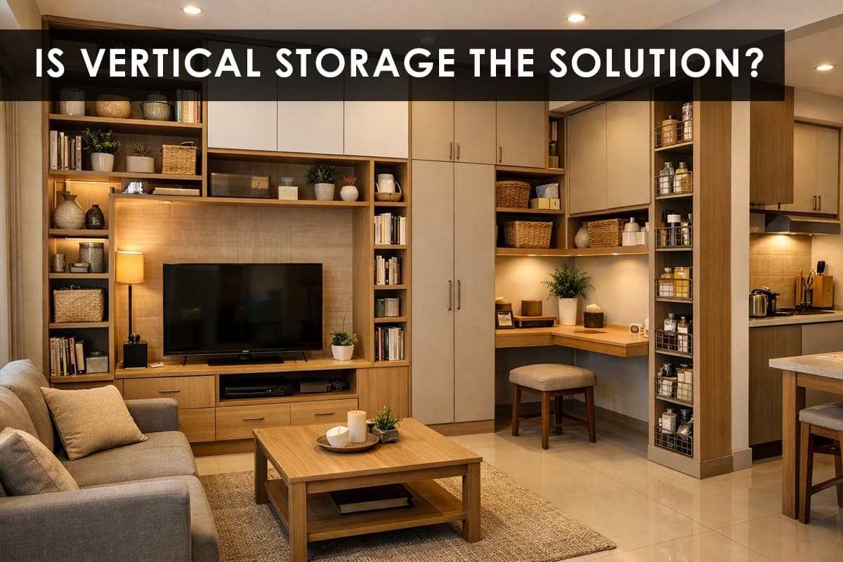 Vertical Storage Solutions for Apartments: Simple Ideas to Save Space - Featured blog image